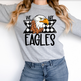 We Are Eagles Checker DTF Print