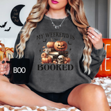 My Weekend is Booked Halloween DTF Print