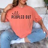 All Peopled Out DTF Print