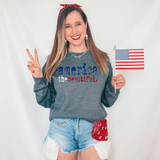 America The Beautiful DTF Print
