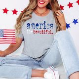 America The Beautiful DTF Print