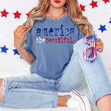 America The Beautiful DTF Print