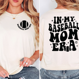 In My Baseball Mom Era DTF Print
