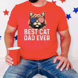 Best Cat Dad Ever DTF Print