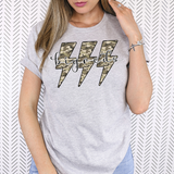 Big Reds Camo Bolt Trio DTF Print