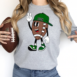 Bison Football Guy DTF Print