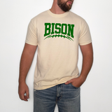 Bison Football Arched DTF Print