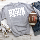 Bison Football Arched DTF Print