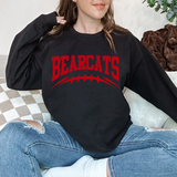 Bearcats Football Arched DTF Print