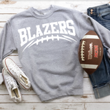 Blazers Football Arched DTF Print