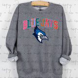Rainbow Bluejays DTF Print