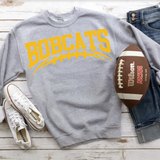 Bobcats Football Arched DTF Print