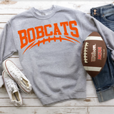 Bobcats Football Arched DTF Print