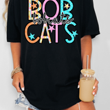 Bobcats Spring Star Doodle Mix DTF Print