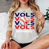 Vols Baseball Bookworm Repeat DTF Print