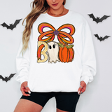 Watercolor Boo Bow DTF Print