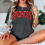 Broncos Bottom Arch DTF Print