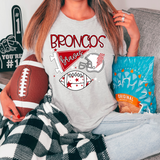 Broncos Football Retrocollage DTF Print