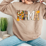 Mama Fall Doodle DTF Print
