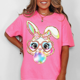 Bubblegum Bunny DTF Print