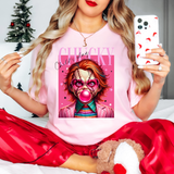 Bubblegum Chucky Horror DTF Print