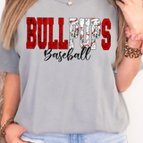 Bullpups Sport Grunge DTF Print