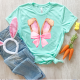 Bunny Ears with Bow DTF Print