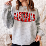 Cardinals Stars Bulge DTF Print