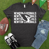 Newton Cardinals Repeat DTF Print