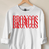 Broncos Casino DTF Print