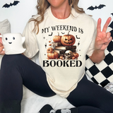 My Weekend is Booked Halloween DTF Print