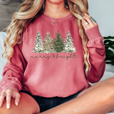 Merry Bright Trees DTF Print
