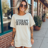 Literacy is Power DTF Print