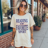 Reading is my Favorite Sport DTF Print