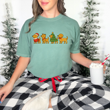 Christmas Golden Retrievers DTF Print