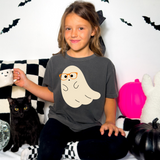 Orange Glasses Ghost DTF Print