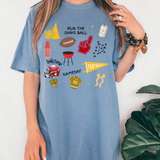 Run the Ball Collage DTF Print