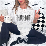 Nanny Good Goth DTF Print