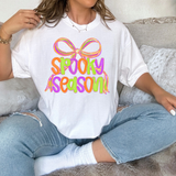 Hand Drawn Bow Spooky Season DTF Print