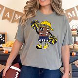 Chargers Football Girl DTF Print