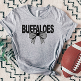 Buffaloes Coquette Checker Bow DTF Print