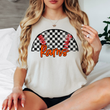 Rams Checker Baseball Custom Name DTF Print