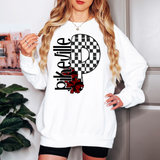 Pikeville Checker Cheer DTF Print