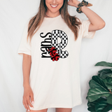 Rams Checker Cheer DTF Print