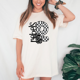 Rebels Checker Cheer DTF Print