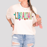 Cheery Librarian DTF Print