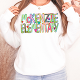 Cheery McKenzie Elementary DTF Print