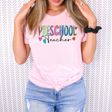 Cheery Preschool Teacher DTF Print