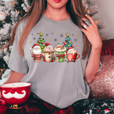 Retro Christmas Coffee DTF Print