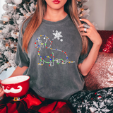 Christmas Dachshund DTF Print